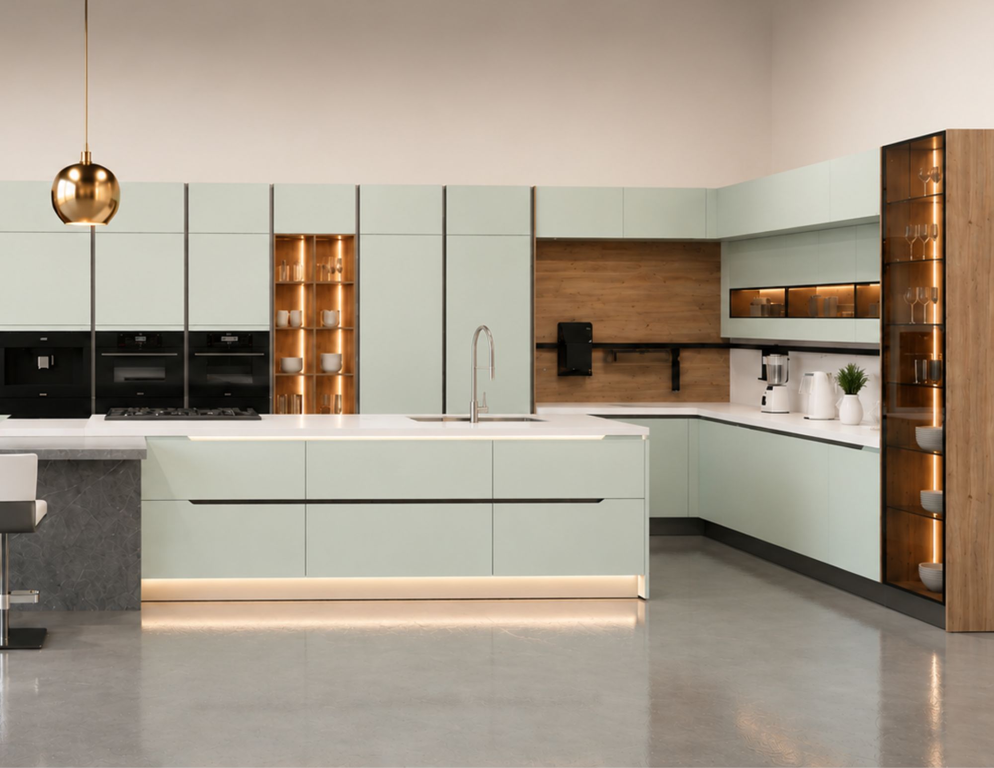 Dolce Verde Jade con Isla y Mesa - foto 2