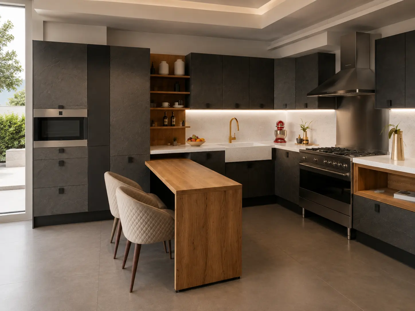 Mineral en L con Silestone - foto 4